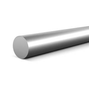 Barra redonda laminada en caliente diámetro 100 mm de acero inoxidable 1.4404 / 316L 10cm