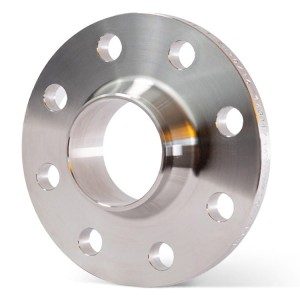 Brida forjada de cuello DN65 76,1 mm PN10/16 (EN1092-1/11B1) de acero inoxidable 1.4541 / 321