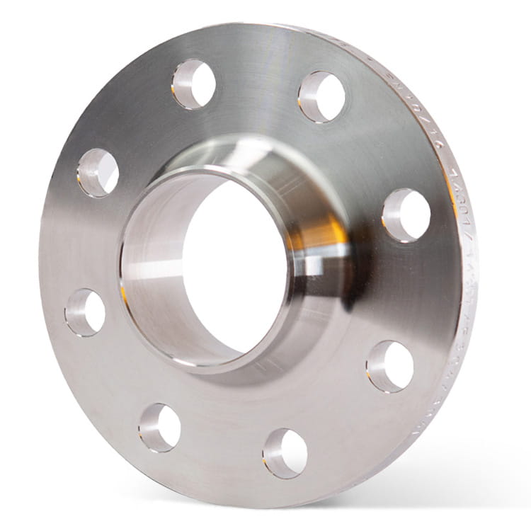 Brida forjada de cuello DN125 139,7 mm PN10/16 (EN1092-1/11B1) de acero inoxidable 1.4301 / 1.4307 / 304 / 304L