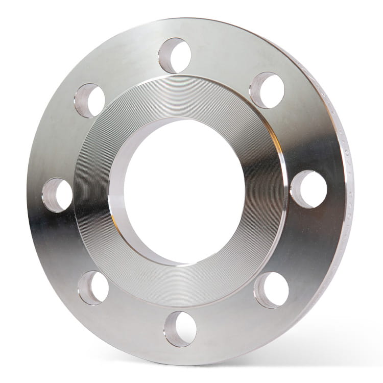 Brida forjada plana DN150 168,3 mm PN10/16 (EN1092-1/ 01B) de acero inoxidable 1.4541 / 321